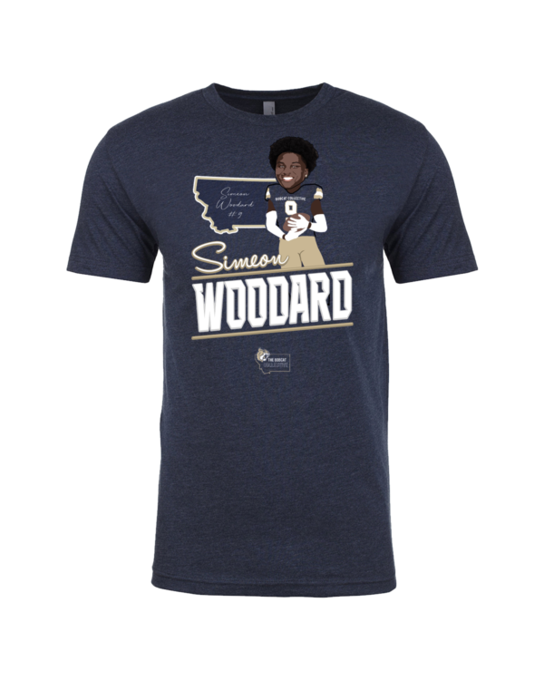 A t-shirt with a picture of samuel woodard