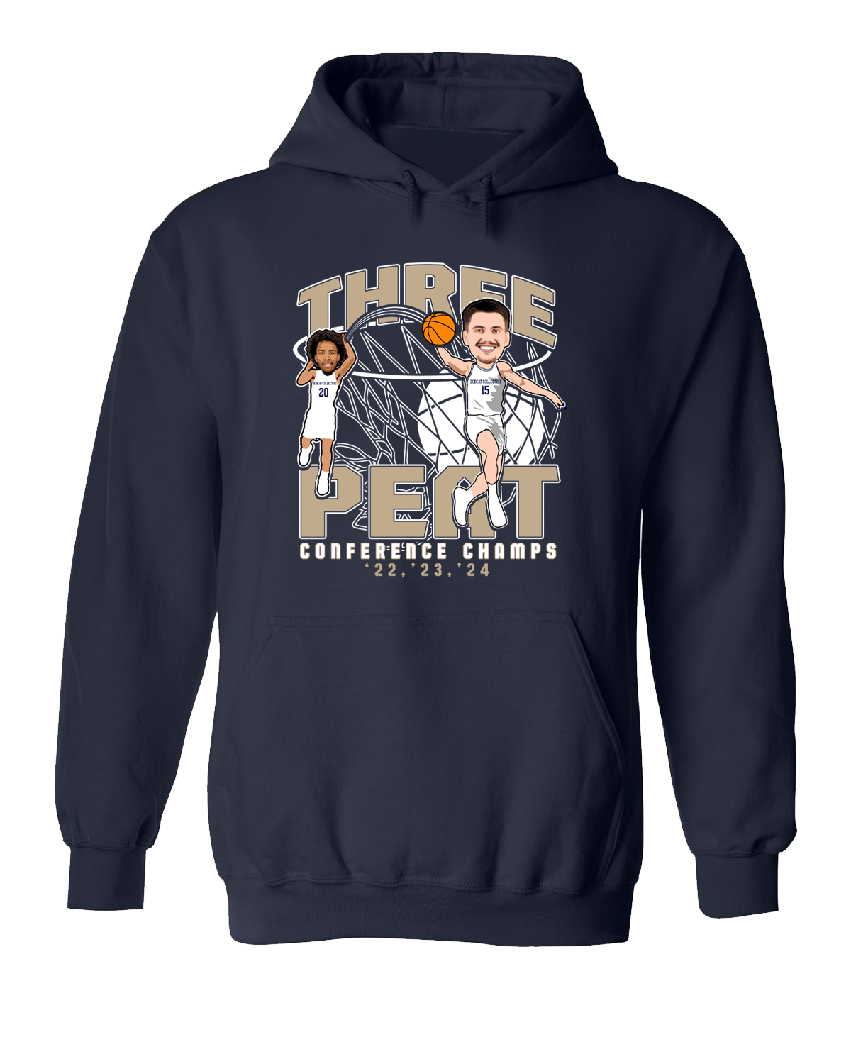 Bobcat Collective "Threepeat" Hoodie