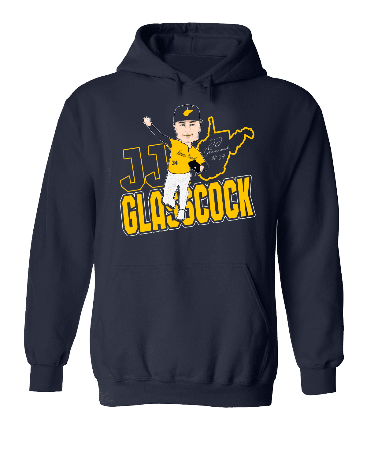 JJ GLASSCOCK 2023 HOODIE - The NIL Shop