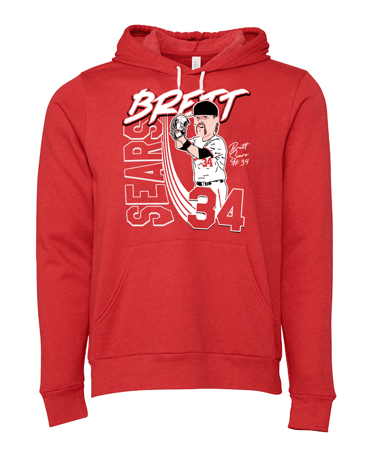 BRETT SEARS 2024 HOODIE The NIL Shop   TheNILShop BrettSears Hoodie Original 